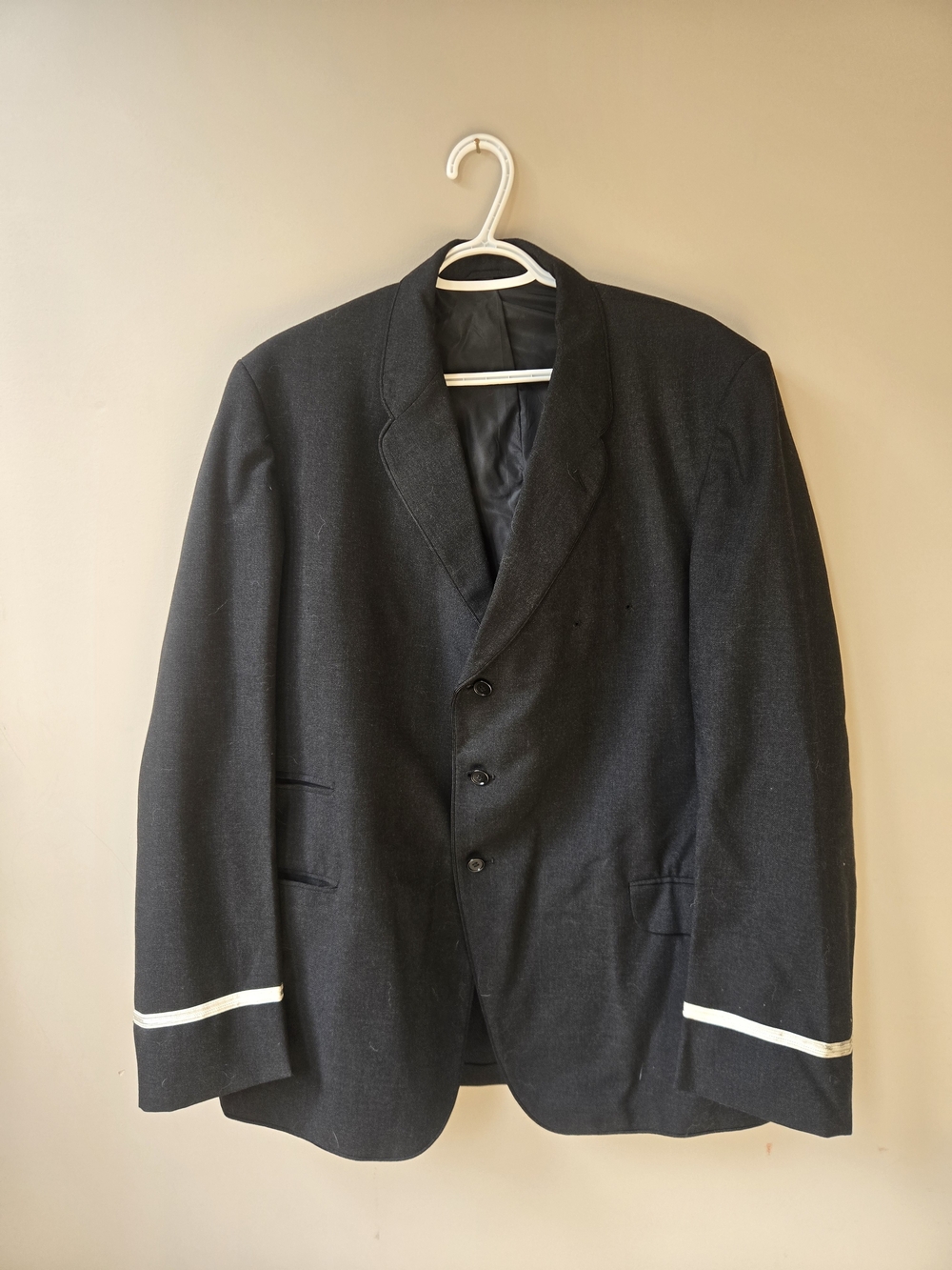 1968 Arthur A. Gill Custom Wool Jacket – CNR Trainman – Winnipeg Bespoke